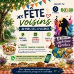 Affiche fête des Voisin-es 2026 cité Honegger